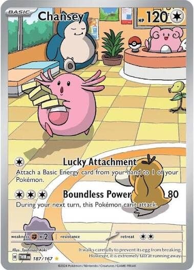 Chansey 187/167 (Illustration Rare)