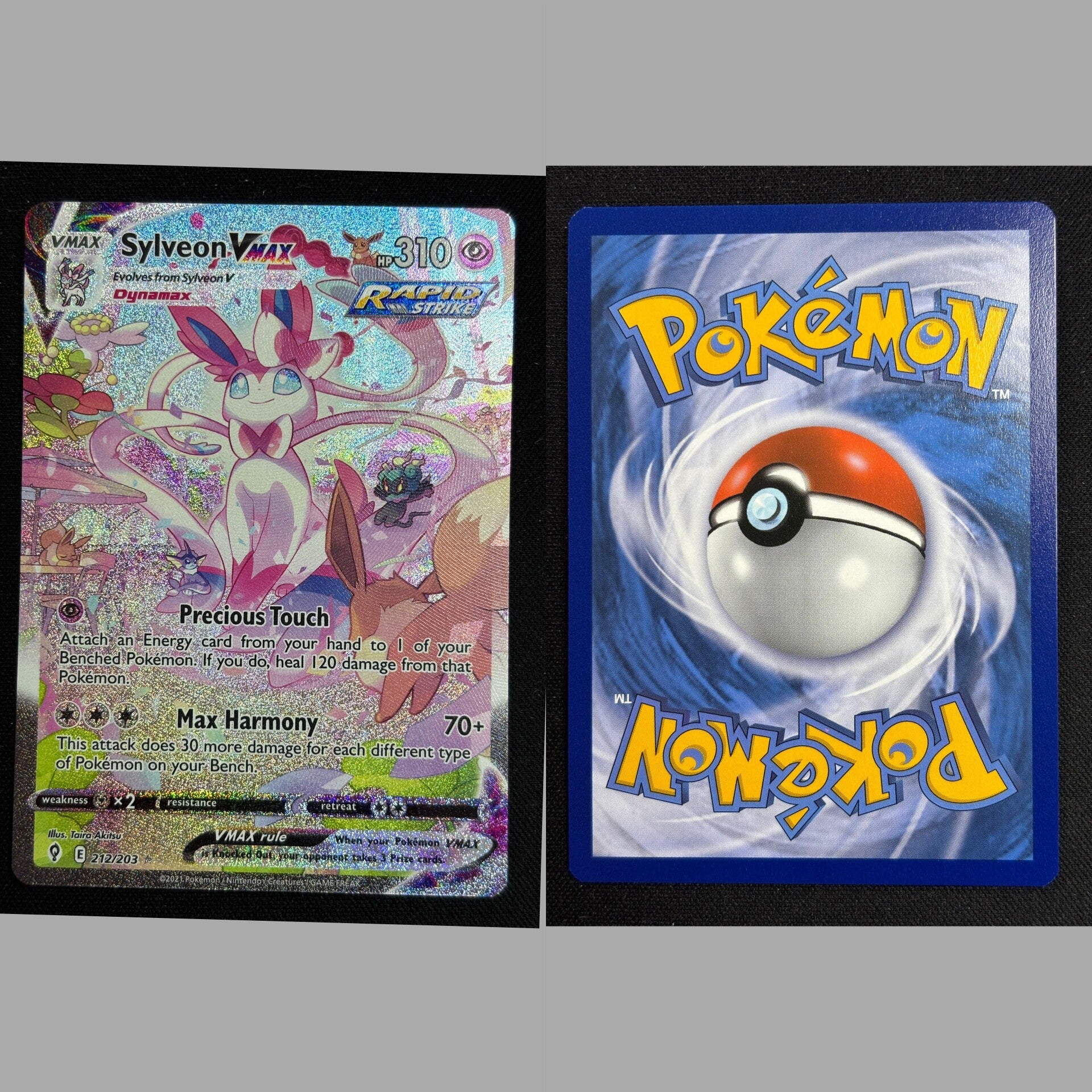 Sylveon VMAX (EVS 212) Near Mint