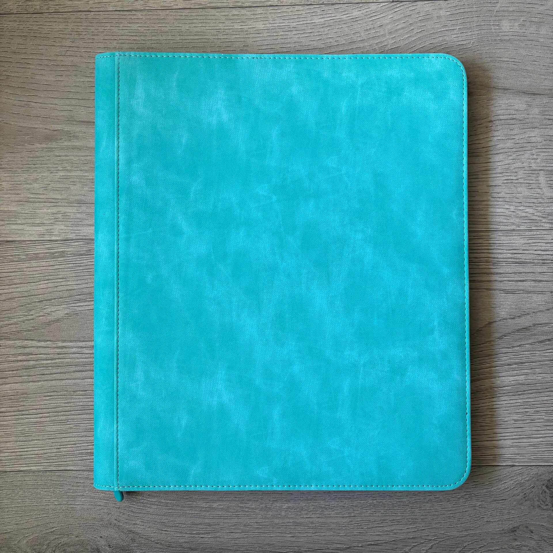Toploader Album Blauw 9-pocket met rits (licht gebruikt)