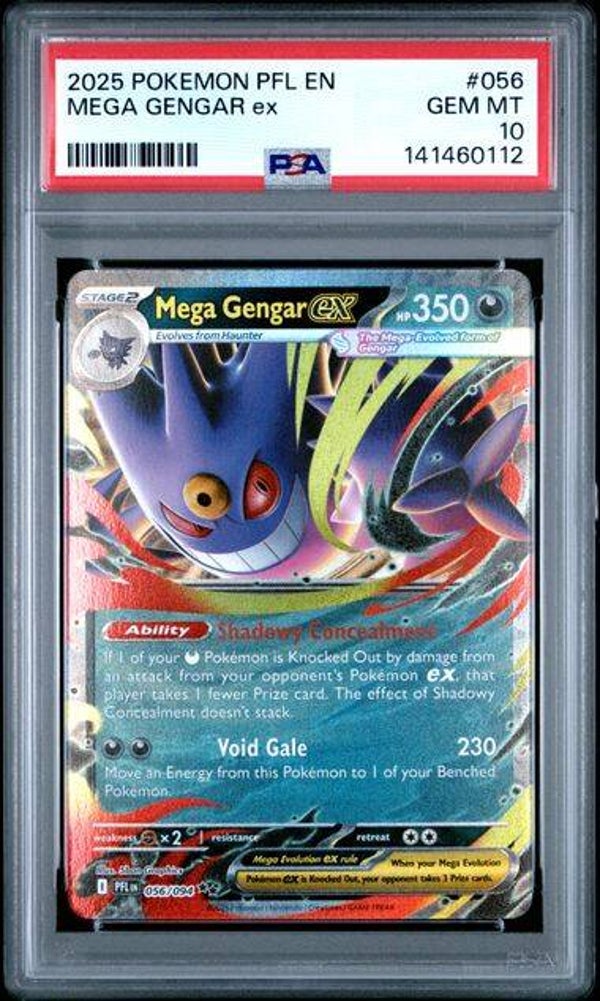 Mega Gengar ex #056 PFL PSA 10
