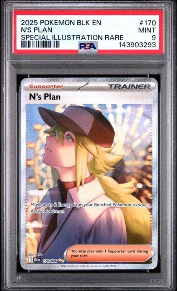 N's Plan #170 Black Bolt PSA 9