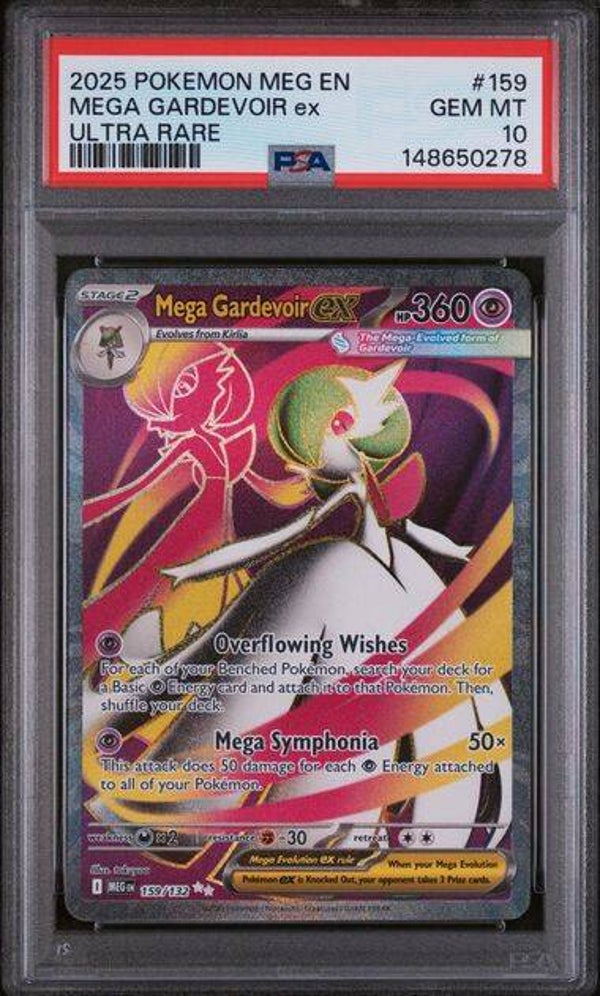 Mega Gardevoir #159 Mega Evolution PSA 10