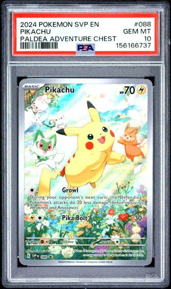 Pikachu #088 SVP Promo PSA 10