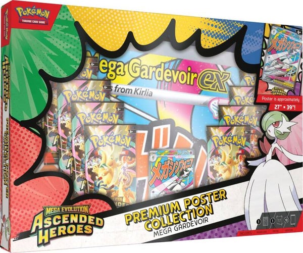 Pokemon Ascended Heroes Premium Poster Collection (Mega Gardevoir)