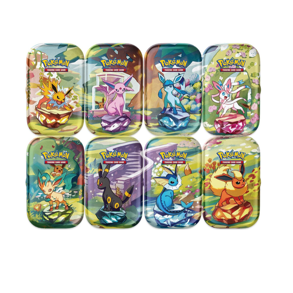 Prismatic Evolutions Mini Tin (willekeurig)