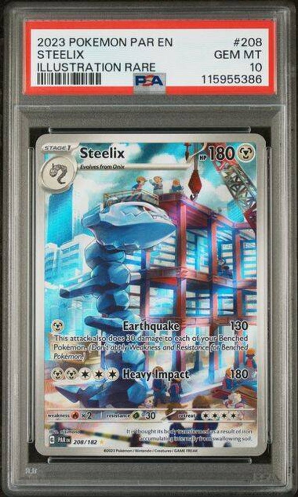 Steelix #208 Paradox Rift PSA 10