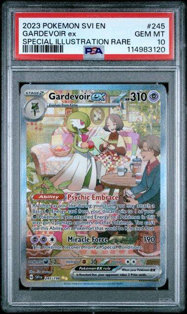 Gardevoir EX #245 Scarlet & Violet PSA 10