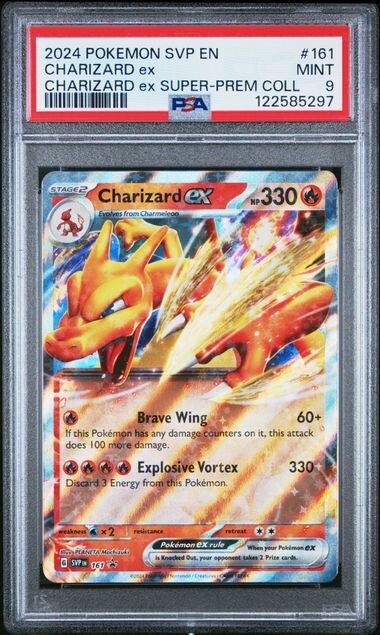 Charizard EX SVP161 PSA 9 #122585297