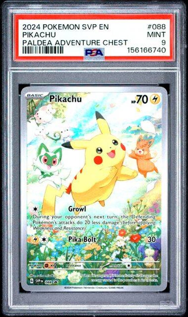 Pikachu #088 SVP Promo PSA 9