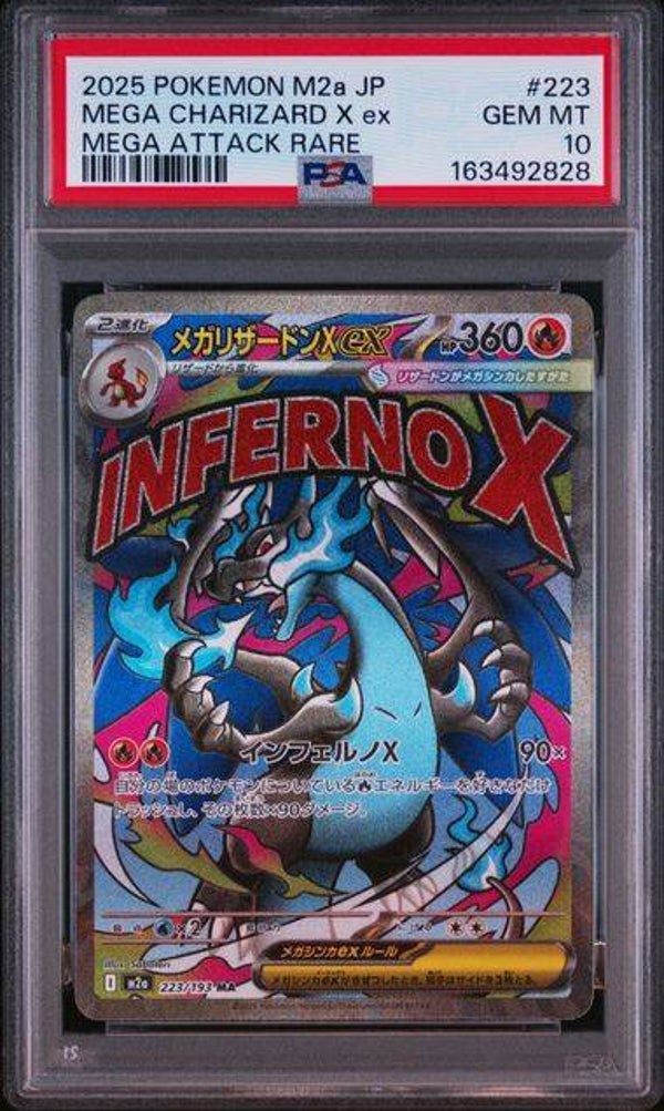 Mega Charizard X ex #223 Mega Dream PSA 10