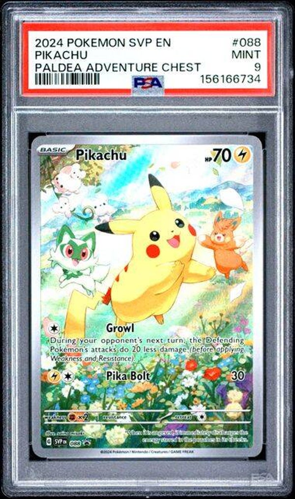 Pikachu #088 SVP Promo PSA 9