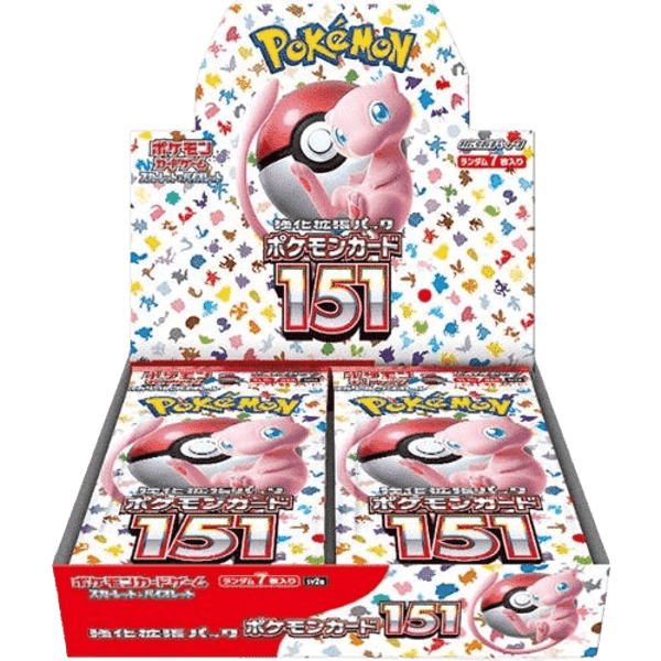Pokemon 151 Booster Box Japans