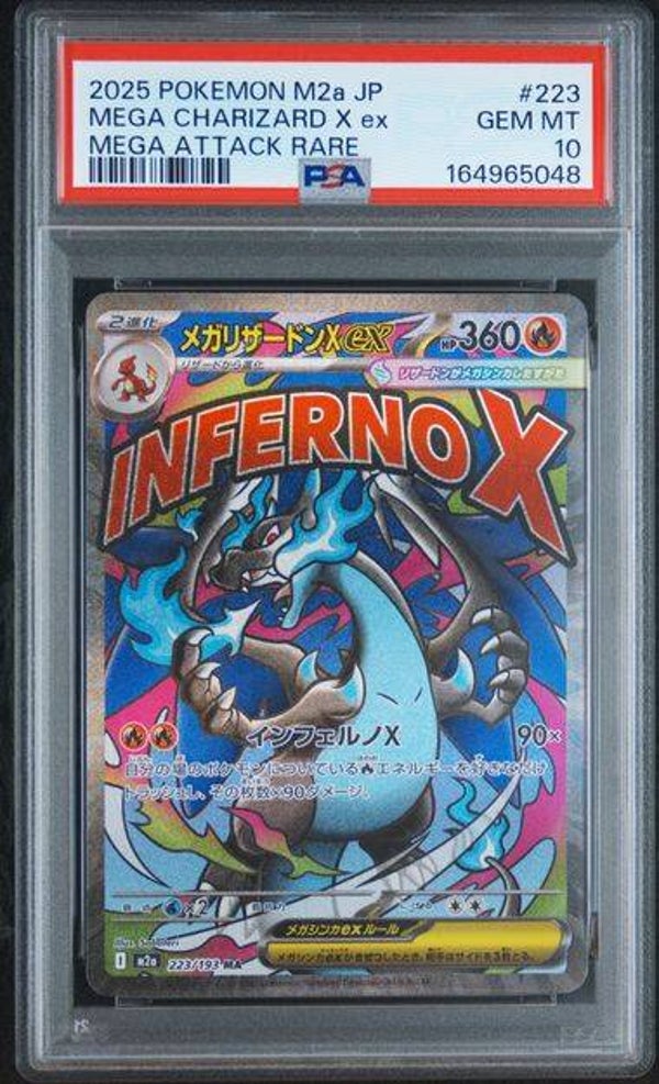Mega Charizard X ex #223 Mega Dream PSA 10