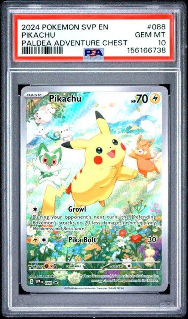 Pikachu #088 SVP Promo PSA 10