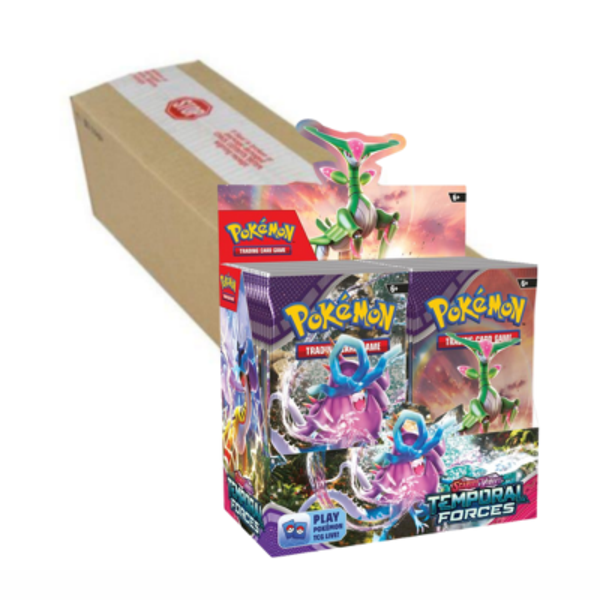 Pokemon Temporal Forces Booster Box Case (EU version)