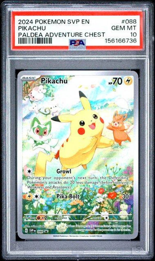Pikachu #088 SVP Promo PSA 10