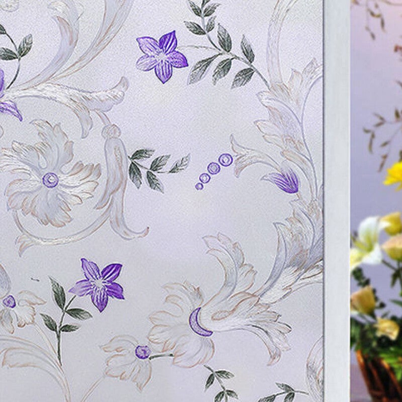 Window Decoration Stained Glass | Window Stickers Glass Stickers -