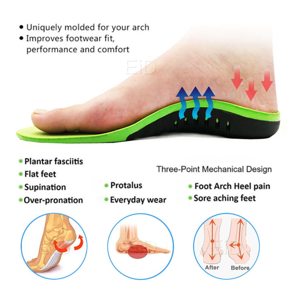 Best Eva Orthopedic Shoes Sole Insoles For Feet Arch Foot Pad X/o Type