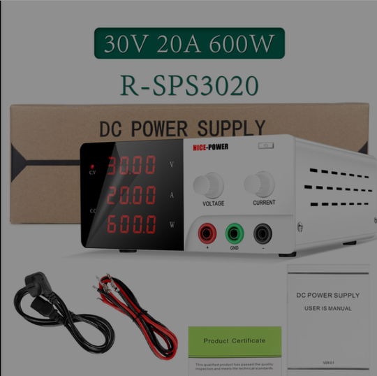200v Adjustable Dc Power Supply Laboratory 30v 10a Programmable Usb