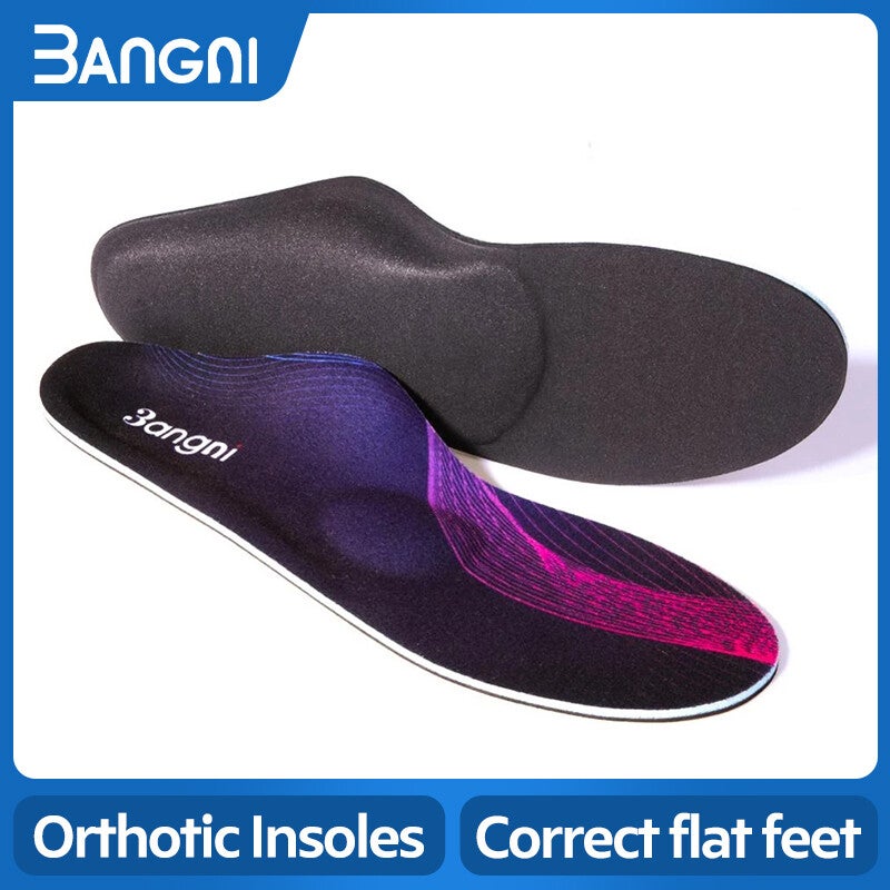 Premium Orthotic High Arch Support Insoles Gel Pad Arch Support Flat