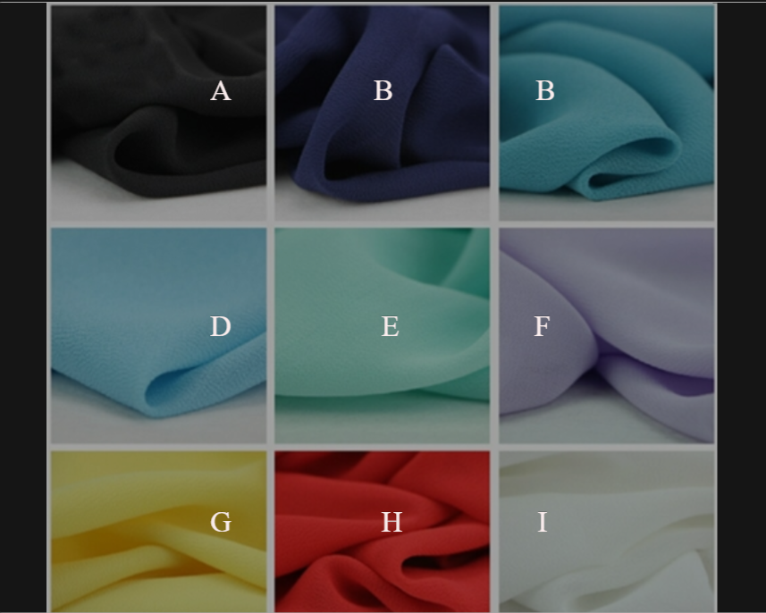 Chiffon Fabric Materials Sewing Dresses | Fabric Lining Skirt Wedding