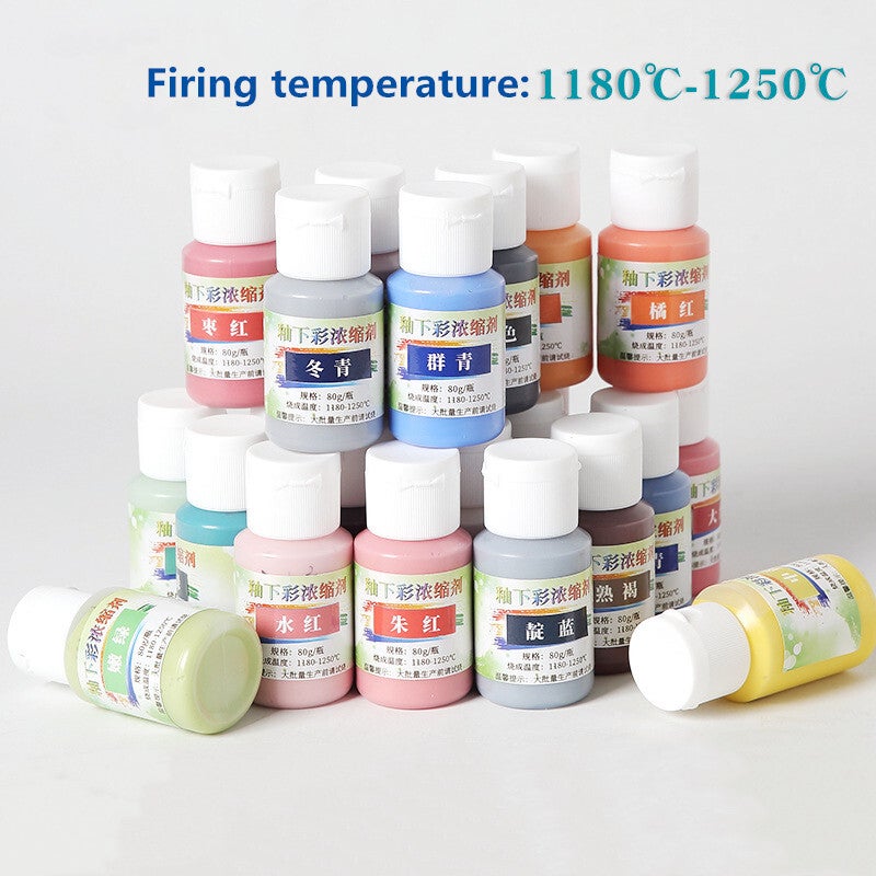 Ceramic Colors Underglaze | Underglaze Concentrate | Underglaze