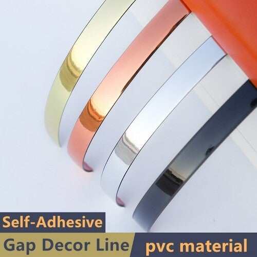 5m Pvc Self-adhesive Decoration Line Tile Gap Stickers Frame