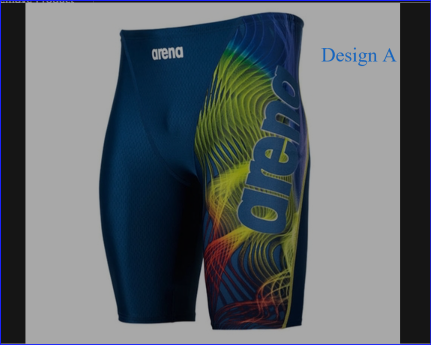 New Men Swim Jammer Swimming Trunks Professional Swim Surf Trunks