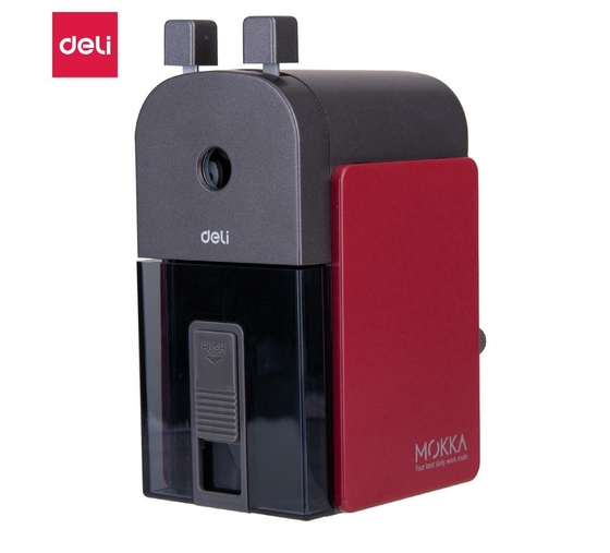 Deli Rotary Pencil Sharpener With Lead Grinder Fashion Pencil Cutter