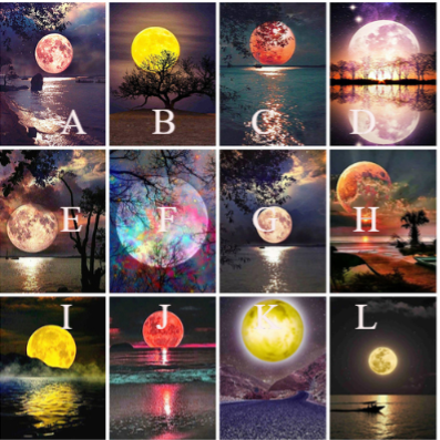 Evershine 5d Diamond Painting Moon Full Square Diamond Embroidery