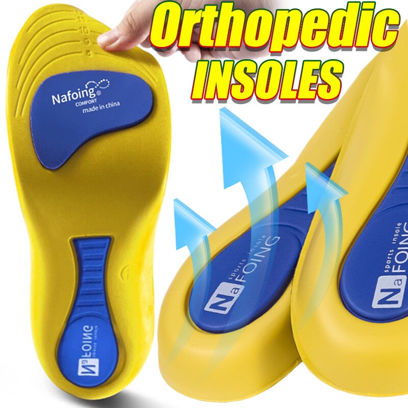 Orthopedic Insoles Orthotics Flat Foot Health Sole Pad For Shoes