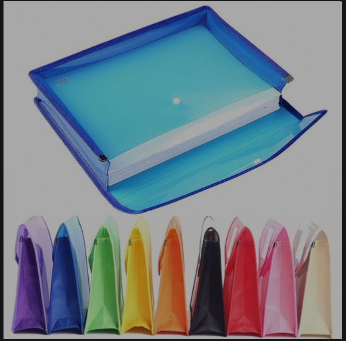 A4 File Folder Stationery Storage Folder Waterproof 100 Qty File Organizer