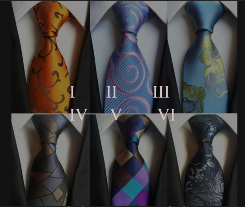 Ricnais Classic Silk Men Tie Plaid Neck Ties 8cm Green Blue Ties