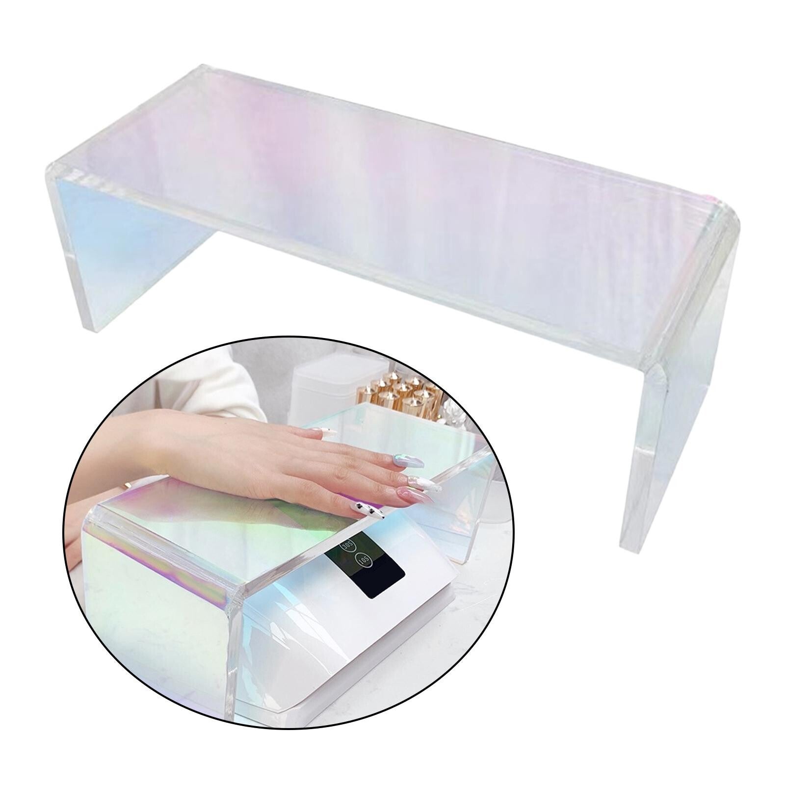Hand Rest Cushion Acrylic Hand Pillow Cushion Manicure Holder Nail Art Accessories Tool for Home Use Salon