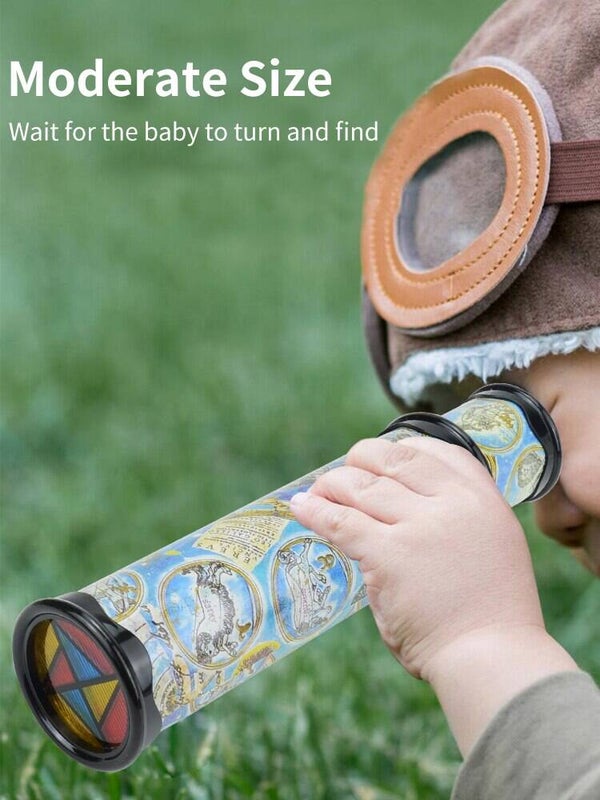 2 Pcs Magic Kaleidoscope.Stretchable Long Old World Kaleidoscope