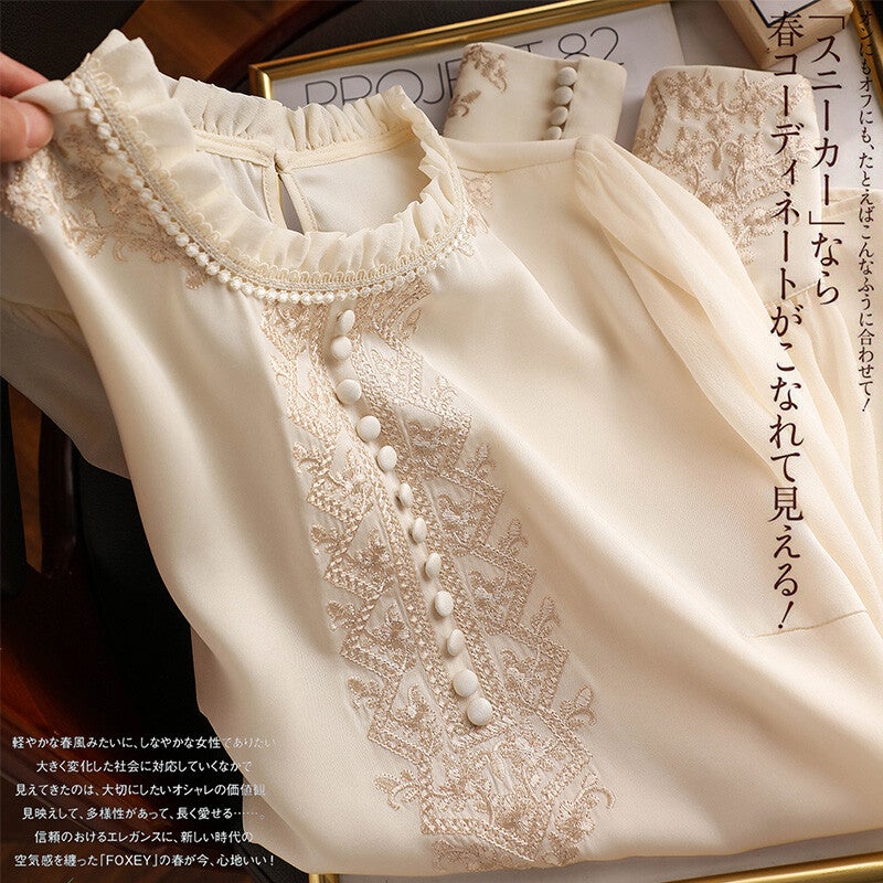 Stylish Women's Blouse For A Chic Look Fashion Luxury Women's Tops