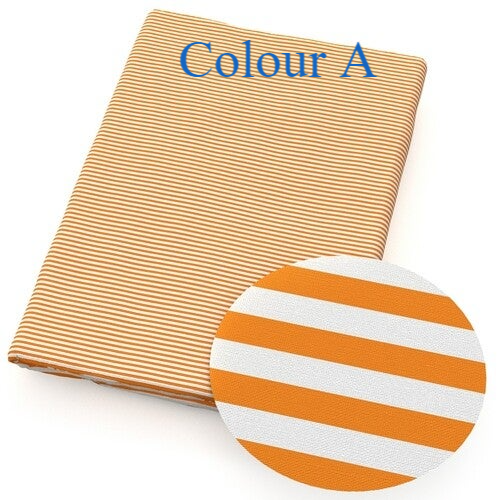 Stripe Print Polyester Cotton Fabric for Tissue Sewing Quilting Fabrics Needlework Material