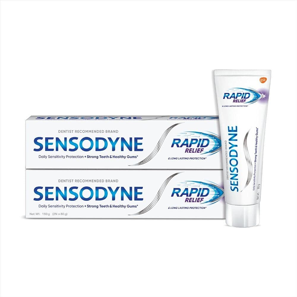 Sensodyne Multi-Pack Rapid Relief Sensitive Toothpaste Toothbrush Pronamel For Children rue White Extra Fresh Toothpaste