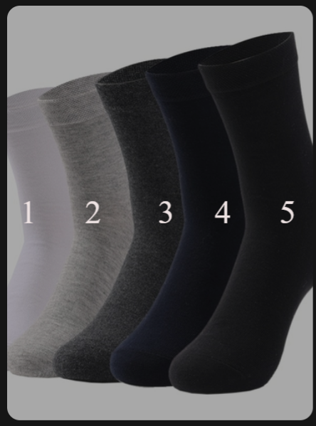 5 Pairs Pure Color High Quality Women And Men Cotton Socks Soft