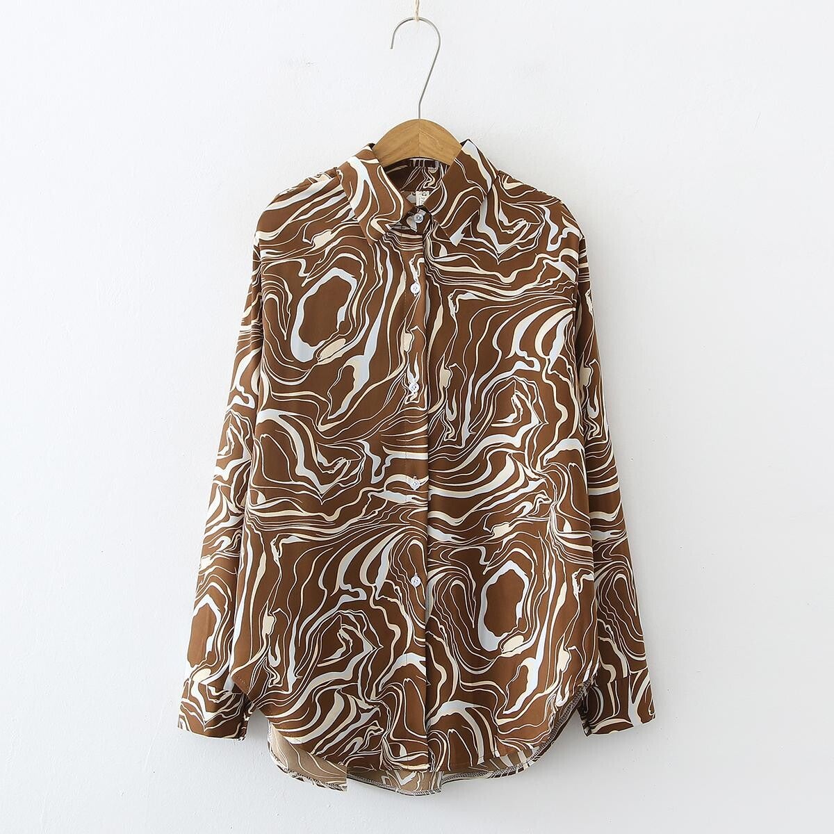 Ladies Fashion Shirts Blouse | Fashion Print Blusas Women | Blusas