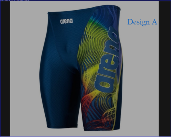 New Men Swim Jammer Swimming Trunks Professional Swim Surf Trunks