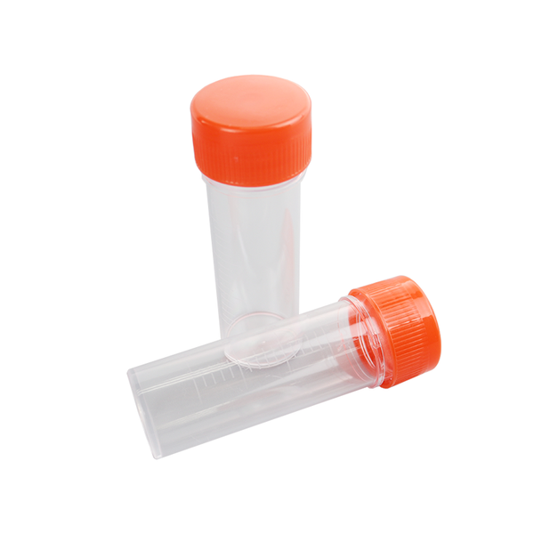 Latest Products 20ml medical urine and stool sample specimen container cup