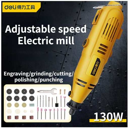 Deli Engraving Pen Grinder 180w Engraver Mini Drill Grinder Electric