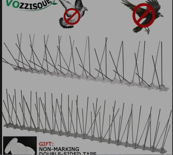 Hot Sale Plastic Repeller Bird and Pigeon Spikes Deterrent Anti Bird