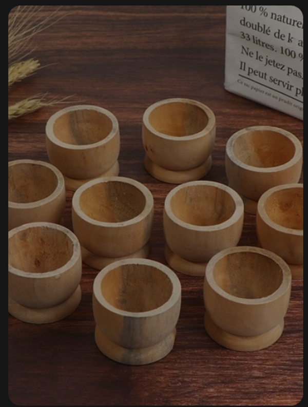 10Pcs Easter Egg Kit Kit Egg Tray Non toxic Simple Unpainted Portable