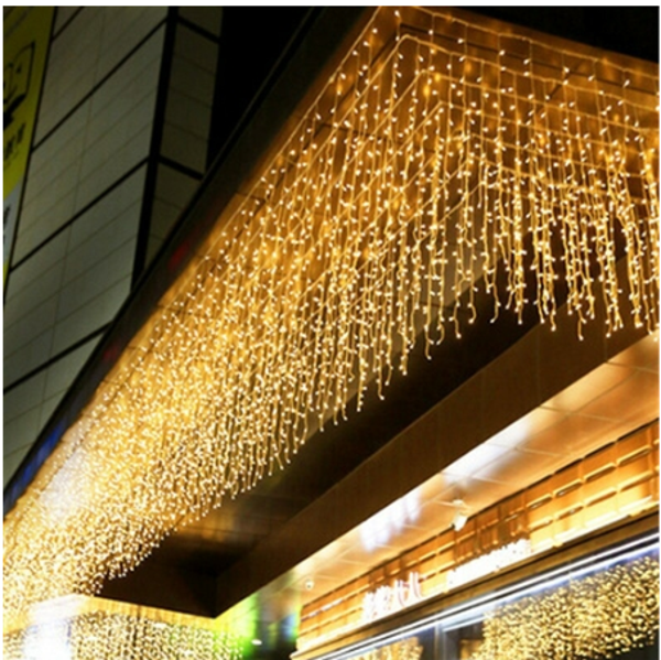 Curtain Icicle Led String Lights 10 | 4m Led Curtain Icicle String