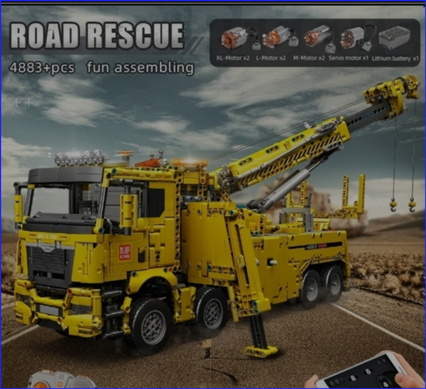 Mould King Technic Crane | Mould King Technic Truck | Mobile Crane