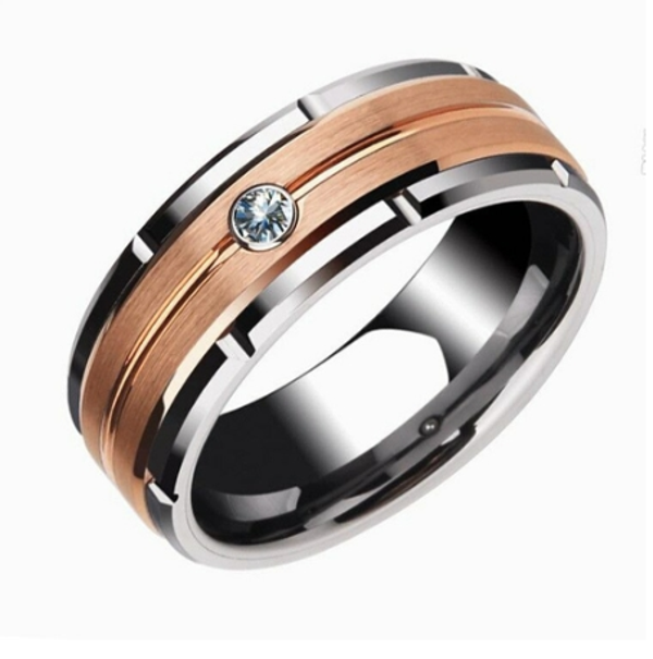Compatibility: All Compatible  Setting Type: None  Rings Type: Cocktail Ring  Model Number: AJZ2877  Shape\pattern: Round  Style: Hiphop/Rock  Occasion: Engagement  Material: Metal  Metals Type: Stainless Steel  Gender: Men  Origin: Mainland China  Item T