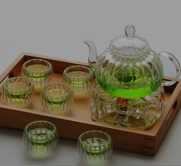 Simple Fashion High Temperature Resistant Glass Tea Set Scented Tea
