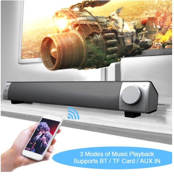 Surround Soundbar Bluetooth 5.0 Speakers Wireless Stereo Subwoofer
